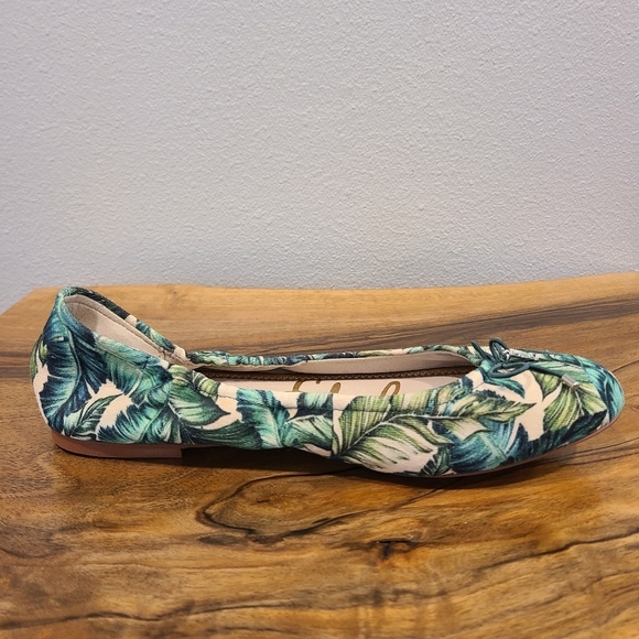 Sam Edelman Felicia Palm Leaf Ballet Flats -NWOT - Picture 6 of 10